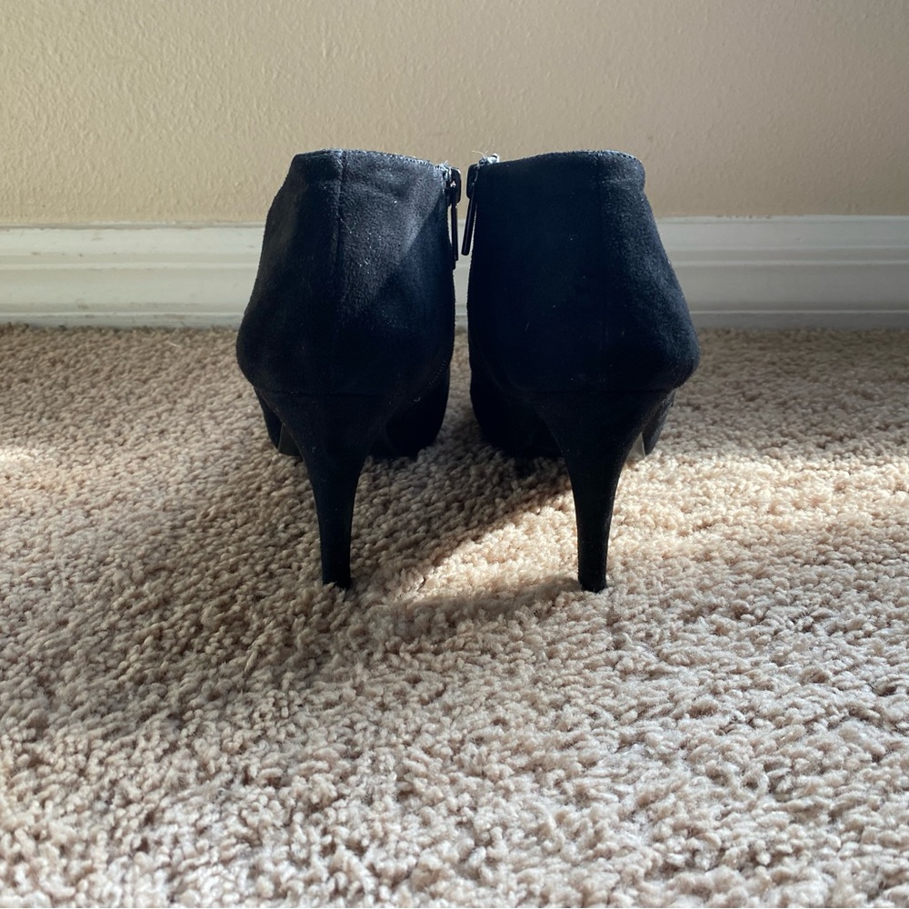 Impo Embroidered Suede Booties - Picture 3 of 3